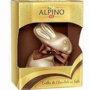 Coelho de Chocolate Nestlé Alpino Ao Leite 90g 