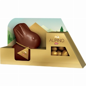 Coelho Pascoa Nestle Alpino miniovo 126g