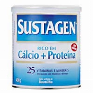 Composto Alimentício SUSTAGEM Rico em  Cálcio + Proteína Sabor Baunilha Lata 400g