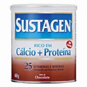 Composto Alimentício SUSTAGEM Rico em Cálcio + Proteína Sabor Chocolate Lata 400g