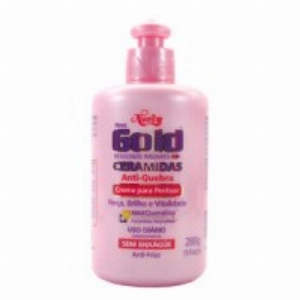 Creme para pentear ceramidas anti-quebra NIELY GOLD 280g