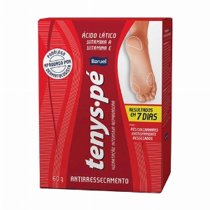 Creme Tenys Pe Antirressecamento 60gr