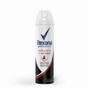 Desodorante Antitranspirante Aerosol Rexona Women Aerosol Antibacteriano + Invisible 90g