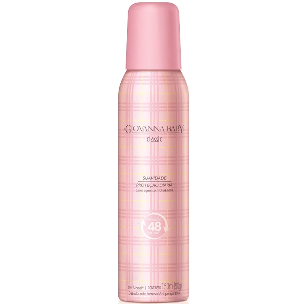 Desodorante Giovanna Baby Aero Rosa 150ml