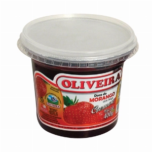 Doce Oliveira Morango 400g