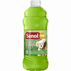 Eliminador de Odores SANOL Dog Herbal 2 Litros
