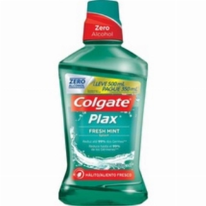 Enxaguante Bucal Colgate Plax Fresh Mint  Promo Pague 350ml 500ml