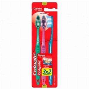 Escova Dental Colgate Classic Clean Media Leve 3 Pague 2