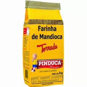 Farinha de Mandioca PINDUCA Torrada 1kg