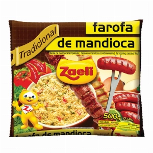 Farofa de Mandioca ZAELI Tradicional 500g