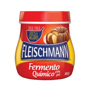 Fermento em Pó Químico FLEISCHMANN Lata 100g