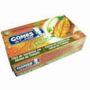 Filé de Sardinha GOMES DA COSTA ao Molho de Tomate 85g