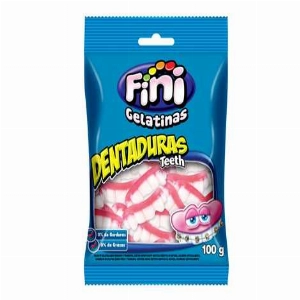 Fini gelatinas dentaduras teeth 100g 