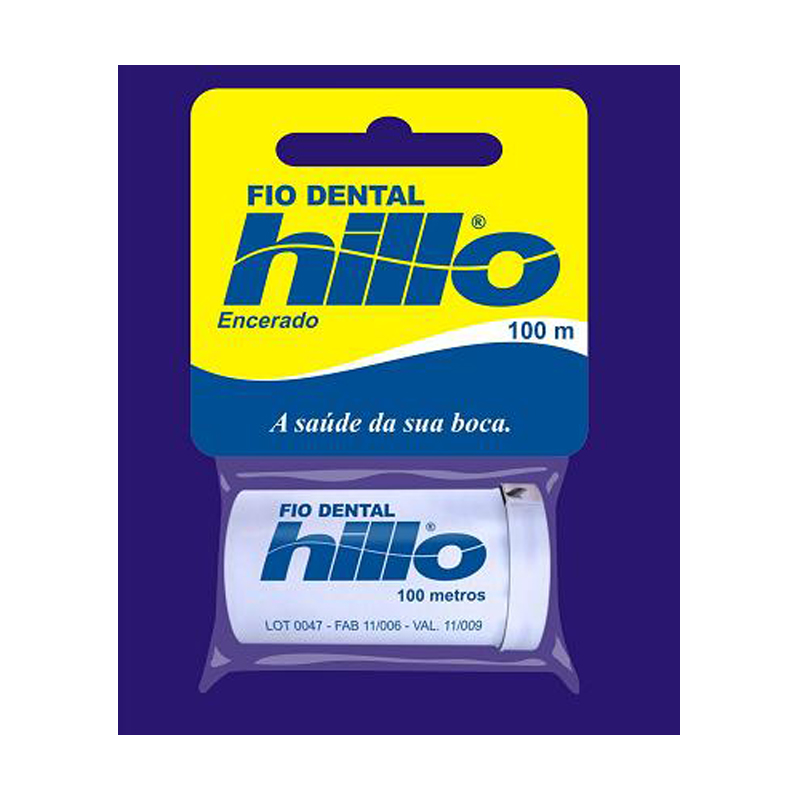 Fio Dental Hillo Tradicional 100 Metros