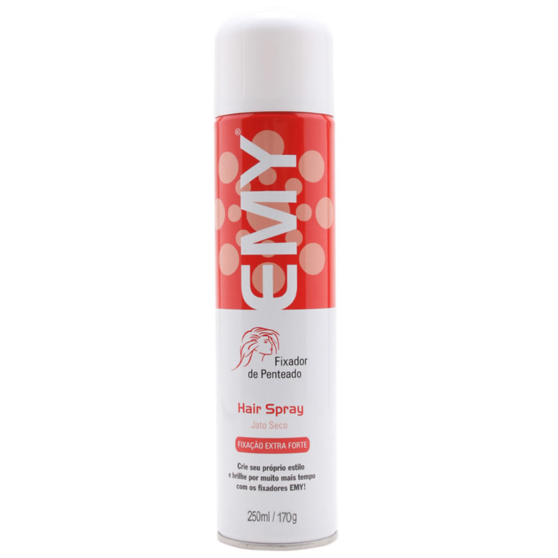 Fixador de Penteado Hair Spray Emy Forte 250ml