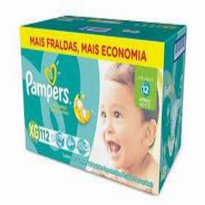 Fralda Pampers Total Confort XG 112 Unidades 