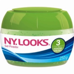 Gel Fixador Nylooks  Forte Verde 3 250g