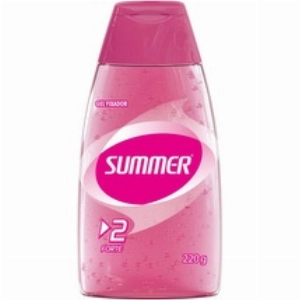 Gel Fixador Summer Look  Rosa Forte 2 220g