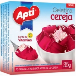 Gelatina Apti  Cereja 35g