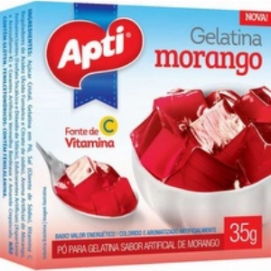 Gelatina Apti  Morango 35g