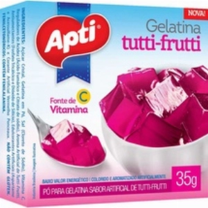 Gelatina Apti  Tutti-Frutti 35g