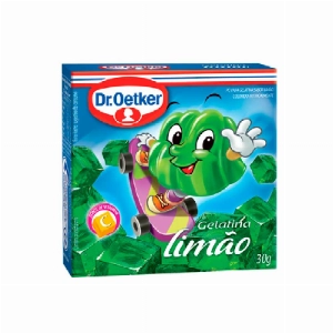 gelatina dr. oetker sabor limão 30g