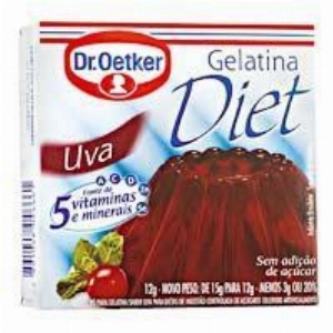 Gelatina em Pó DR. OETKER Diet Sabor Abacaxi 12g