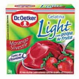 Gelatina em Pó DR. OETKER Light Sabor Frutas Silvestres 30g