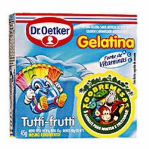 Gelatina em Pó DR. OETKER Sabor Tutti Frutti 30g