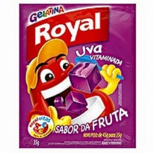 Gelatina em Pó ROYAL Uva 35g