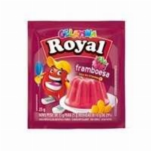 Gelatina em Pó Sabor Framboesa ROYAL 25g