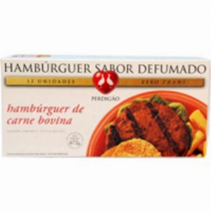 Hambúrguer Bovino PERDIGÃO Defumado 672g