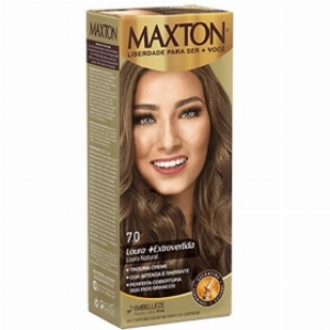 Kit Prático Embelleze Maxton Coloração Creme 7.0 Louro Natural
