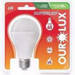 Lâmpada Ourolux Superled 6W Bivolt 6500K 1un