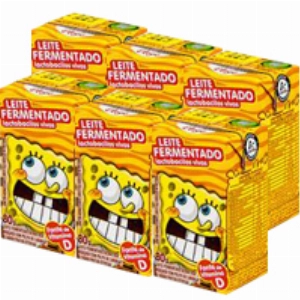 Leite Fermentado Bob Esponja Tradicional 480g