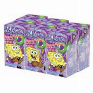 Leite Fermentado ELEGÊ Sabor Uva Bob Esponja Pack 6 Unidades 80g