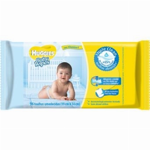 Lenços Umedecidos Huggies Baby Wipes 48 unidades