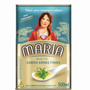 Óleo Composto MARIA de Soja e Oliva sabor Ervas Finas 500 ml