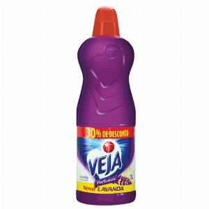 Limpador VEJA Perfumes Lavanda e Bem Estar 1 Litro 30% de Desconto