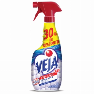 Limpador Veja X 14 Tira Limo Pulverizador 500ml