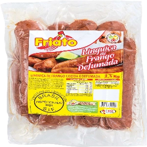 Linguiça de Frango Defumada FRIATO 2,5Kg