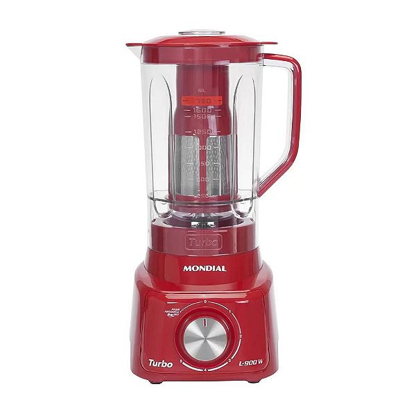 Liquidificador Mondial L-900 FR 900W 2,7L Vermelho - 220V