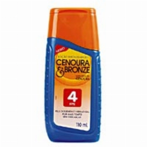 Loção Bronzeadora  CENOURA E BRONZE FPS 4 110ml