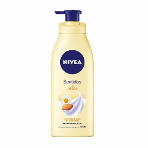 Loção Hidratante NIVEA Sentidos Relax Camomila e Leite de Amêndoas 400ml