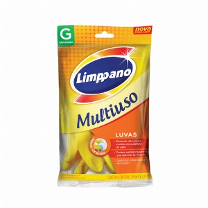 Luva Multiuso LIMPPANO Grande Amarela