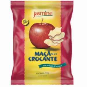 Maçã Seca Crocante JASMINE Pacote 40g