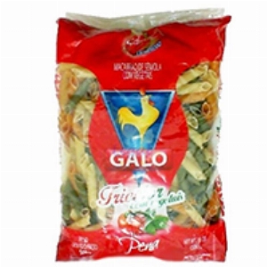 MACARRÃO GALO SÊMOLA PENA TRICOLOR C/VEGETAIS 500g