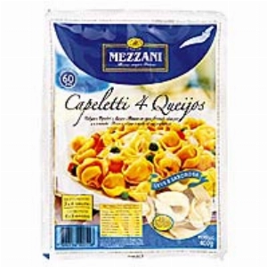 Massa Fresca MEZZANI Capeletti 4 Queijos 400g