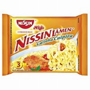 Massa Instantânea NISSIN Lámen de Galinha Caipira 85g