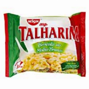 Massa Instantânea Talharim NISSIN Sabor Brócolis ao Molho Branco 90g